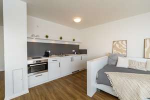 All Inclusive Mitten in Stuttgart: Möblierte Wohnung mit Gartenanlage und Tiefgaragenstellplatz – Nordbahnhofstraße 15, 70191 Am Pragfriedhof, Stuttgart – Vorschaubild 13