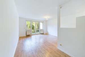 1-Zimmer Appartement mit schöner Terrasse, Gartenstück in beliebter Wohngegend – Thujaweg 11, 76149 Karlsruhe – Vorschaubild 2