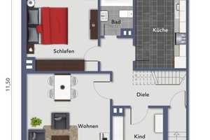 ESSEN-HOLSTERHAUSEN: SCHÖNE MAISONETTE-WOHNUNG AUF ZWEI ETAGEN – Essen – Vorschaubild 14
