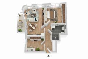 Dichterviertel Münster -  Modernes Neubauprojekt in exzellenter Lage Nähe Wienburgpark! – Die vollständige Adresse der Immobilie erhältst du vom Anbieter., 48147 Uppenberg, Münster – Vorschaubild 8