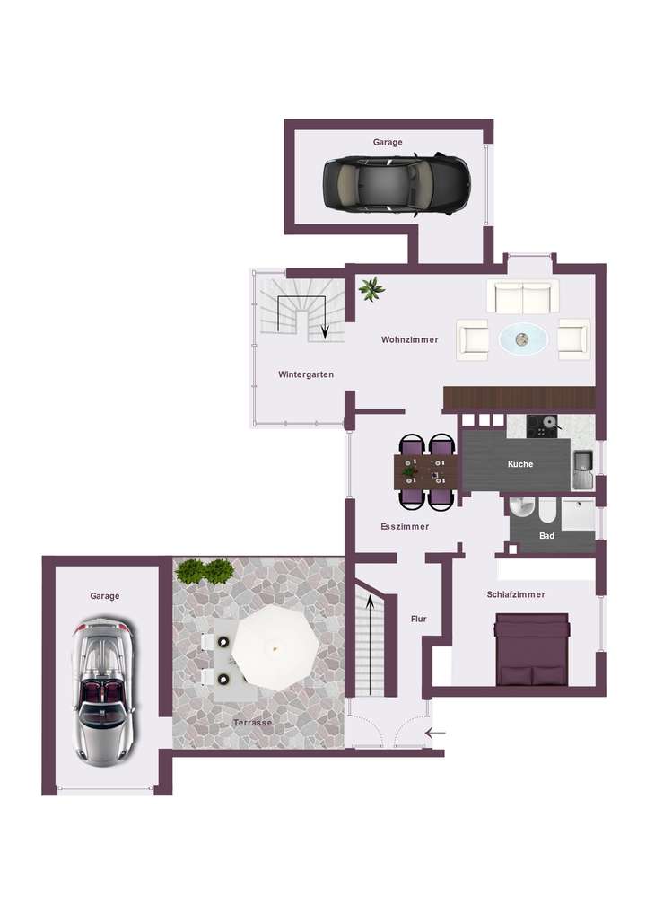 Grundriss EG - jetziger Bes...