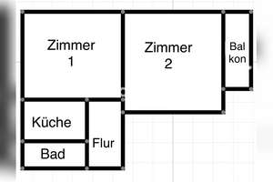 Tauschwohnung: 2ZKB + Balkon und Garten