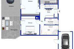 Freistehendes Haus - drei Bäder, Sauna, Garage, Gartenhaus, Wintergarten, Stellplatz und  Wallbox  – Rhein-Sieg-Kreis – Vorschaubild 18