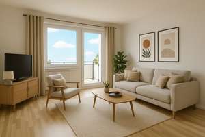 Schön, ruhig und im grünen Umfeld gelegene 2-Zimmer-Wohnung mit Einbauküche! – Am Bernsdorfer Hang 1, 9126 Bernsdorf, Chemnitz – Vorschaubild 3