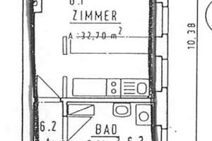 Möbliertes 1 Zimmer-Apartment in ruhiger Hoflage zu vermieten – Schopenhauerstraße 5, 39108 Stadtfeld Ost, Magdeburg – Vorschaubild 2