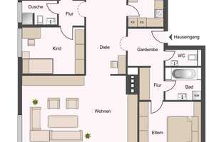 Kurzfristig verfügbare Wohnung in Aussichtslage – Die vollständige Adresse der Immobilie erhältst du vom Anbieter., 70597 Degerloch (Ortsteil), Stuttgart – Vorschaubild 17