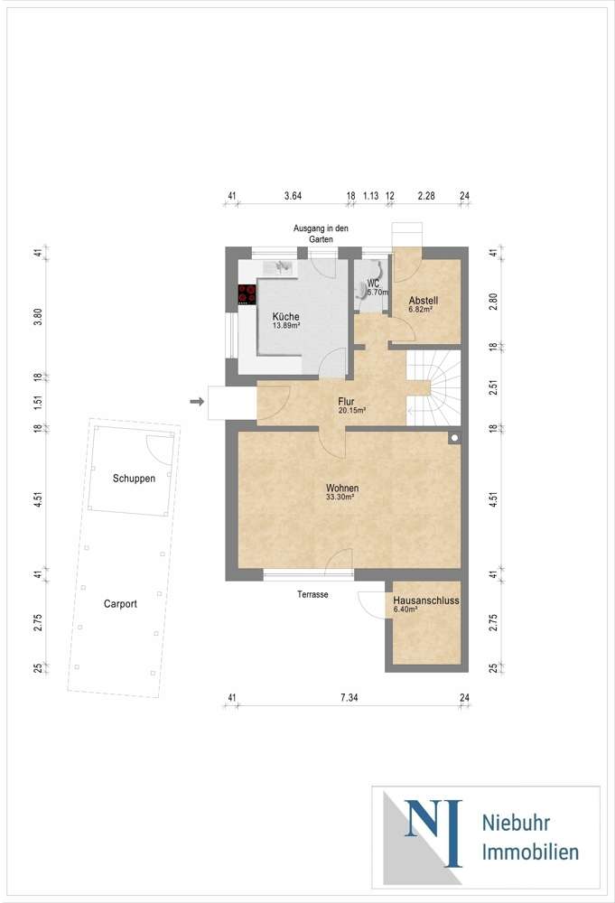 Grundriss Erdgeschoss