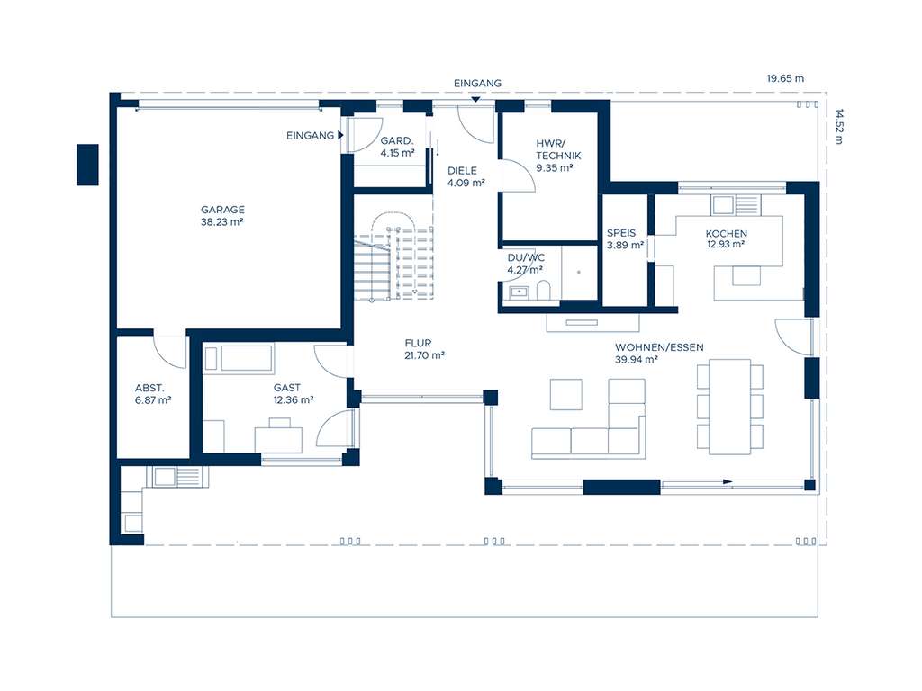 Immobilie in Seeon-Seebruck - DIE NEUE FORM DES WOHNENS – KLAR, FUNKTIONAL UND MIT SUBTILER ELEGANZ - Bild 4