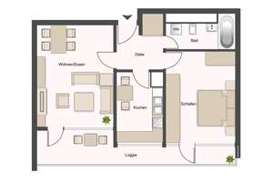 Bezugsfreie 2-Zimmer-Wohnung in der Nordstadt – Die vollständige Adresse der Immobilie erhältst du vom Anbieter., 72076 Waldhäuser Ost, Tübingen – Vorschaubild 23
