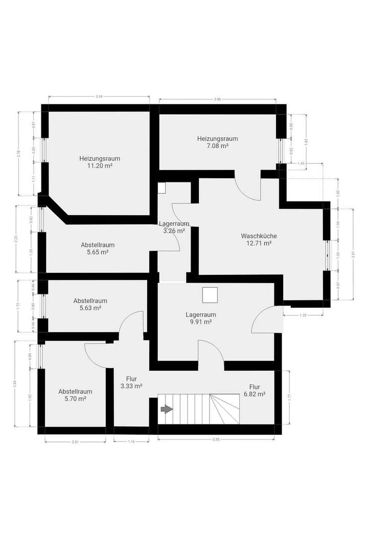 Grundriss Kellergeschoss