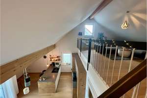 Moderne 3-Zimmer-Galeriewohnung inkl. hochwertiger Küche mit Bora und Miele-Geräten