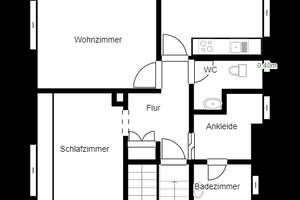 DG-Wohnung | 2. OG | eingerichtet & ausgestattet – Die vollständige Adresse der Immobilie erhältst du vom Anbieter., 68259 Feudenheim, Mannheim – Vorschaubild 11