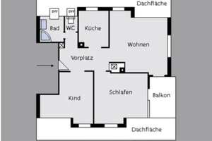 Charmante 3-Zimmer-Wohnung mit Balkon und Hobbyraum  in Zazenhausen – Die vollständige Adresse der Immobilie erhältst du vom Anbieter., 70437 Zazenhausen, Stuttgart – Vorschaubild 11
