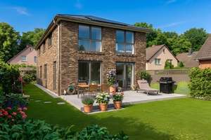 Sonnig, ruhig und dennoch zentral. Moderne Stadtvilla mit 6 Zimmern in Hamburg-Sasel