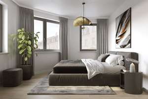 Neubau - Moderne Penthousewohnung in Leipzig - direkt vom Bauträger mit großer 40qm Dachterrasse – Hirzelstraße 20, 4229 Kleinzschocher, Leipzig – Vorschaubild 5