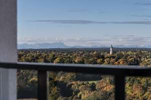ALPENBLICK - INNENSTADTBLICK - LUXERIÖSES 3,5-ZI. PENTHOUSE - MÜNCHEN-SOLLN-OBERSENDLING