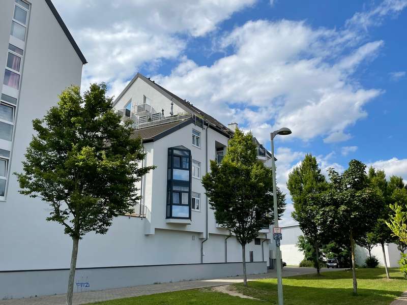 Hausansicht Balkonseite