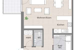 Wohnen im Park -schöne 3-Zimmer-Wohnung im 2. OG mit Balkon mit Blick ins Grüne – Werner-Uhlworm-Str. 8, 99085 Krämpfervorstadt, Erfurt – Vorschaubild 22