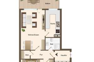 *** Attraktive 2-Zimmer-EG-Wohnung mit Balkon - umfassend renoviert  *** (900-1) – Kohrstraße 148, 41199 Odenkirchen-West, Mönchengladbach – Vorschaubild 22