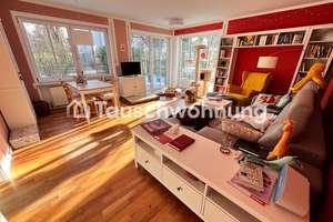 Tauschwohnung: Helle 3-Zimmer Wohnung mit Terrasse und Garten in Trudering