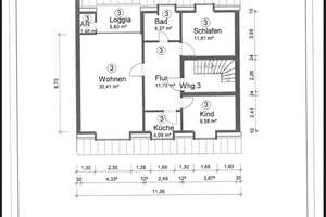 3-Zimmer-Wohnung mit Balkon in Köln-Dellbrück – Dabringhauser Straße 121, 51067 Dellbrück, Köln – Vorschaubild 2
