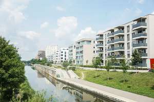 Moderne Etagenwohnung zur Miete mit Terrasse in Leipzig Lindenau - Wentzel Dr. – Hafenstraße 3b, 4179 Schönau, Leipzig – Vorschaubild 1