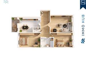 ++ Bezugsfreie, traumhafte 3-Zimmer-Altbauwohnung mit Stuckelementen und hochwertiger Ausstattung ++ – Die vollständige Adresse der Immobilie erhältst du vom Anbieter., 4275 Südvorstadt, Leipzig – Vorschaubild 22