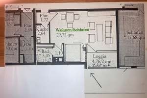 1-Zimmer-Wohnung in Stuttgart-Süd