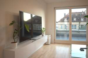 Einzigartiges Penthouse (möbliert) mit 180° Rooftop Sonnenterrasse inmitten von Würzburg – Erthalstraße 3, 97074 Frauenland, Würzburg – Vorschaubild 3