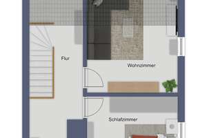 Bezahlbares Eigenheim – DHH mit Balkon, kleinem Hof, Charme & Potenzial – Die vollständige Adresse der Immobilie erhältst du vom Anbieter., 86751 Mönchsdeggingen – Vorschaubild 17