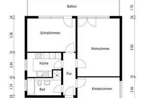 Stilvoll sanierte 3-Zi-Hochparterre-Wohnung mit EBK, Balkon & Garage in Beuel Küdinghoven – Samansstr. 17, 53227 Küdinghoven, Bonn – Vorschaubild 24