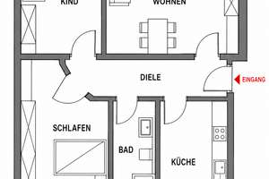 *Provisionsfrei* - Gepflegte Erdgeschosswohnung in Dortmund  – Attraktiv vermietet! – Die vollständige Adresse der Immobilie erhältst du vom Anbieter., 44145 Nordmarkt, Dortmund – Vorschaubild 7
