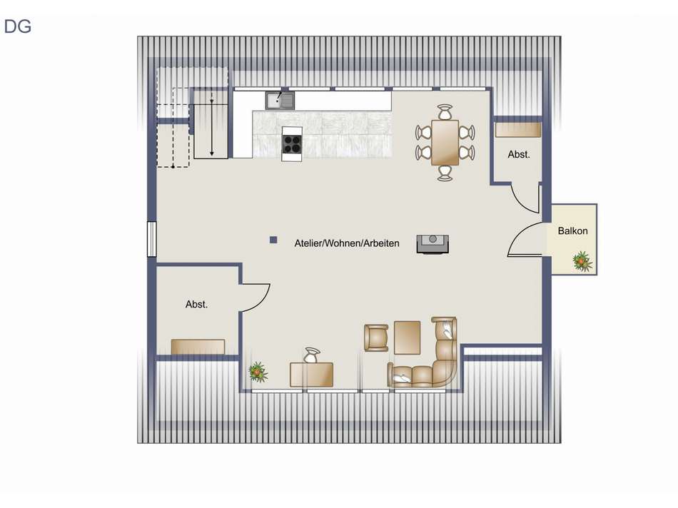 Grundriss DG