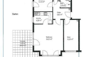 Exklusive Terrassenwohnung mit Garten und hochwertiger Ausstattung! – Die vollständige Adresse der Immobilie erhältst du vom Anbieter., 81825 Gartenstadt Trudering, München – Vorschaubild 12