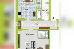 Tauschwohnung: Wunderschöne helle 1,5 Zimmerwohnung in bester Lage – Landsbergstr. 17a, 50678 Altstadt/Süd, Köln – Vorschaubild 7