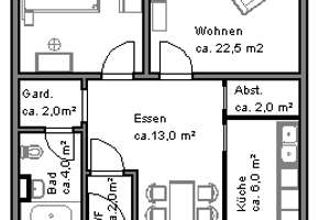 2-Zimmer-Wohnung mit Balkon und Tageslichtbad – Hänselriede 11, 30419 Ledeburg, Hannover – Vorschaubild 7