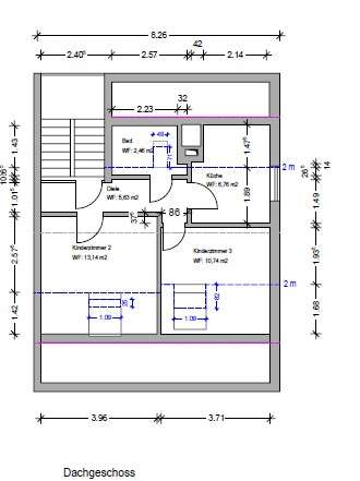 Grundriss Dachgeschoss