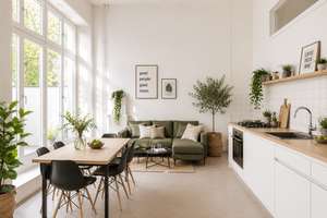 ***Altbau trifft Lebensgefühl: Wohnküche, Wohnsalon und Terrasse am Kollwitzplatz*** – Die vollständige Adresse der Immobilie erhältst du vom Anbieter., 10435 Prenzlauer Berg, Berlin – Vorschaubild 5