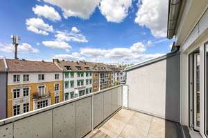 Exklusiv möblierte Dachterrassenwohnung in zentraler Lage mit komfortablem Aufzugszugang – Worringer Straße 64, 40211 Stadtmitte, Düsseldorf – Vorschaubild 6