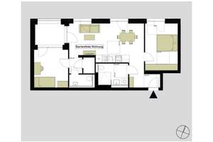 Erstbezug: Helle 3-Zi.Whg. mit offener Wohnküche und Loggia! – Zerzabelshofstraße 13, 90478 Ludwigsfeld, Nürnberg – Vorschaubild 15