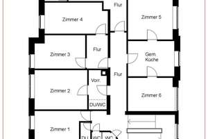 *** Kapitalanlage mit 2 Gebäuden und Gastrobereich - Zimmer vermietet an Studenten *** – Die vollständige Adresse der Immobilie erhältst du vom Anbieter., 69124 Kirchheim, Heidelberg – Vorschaubild 18