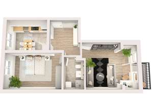 Erstbezug nach Sanierung* 2-RW* 2.OG* Balkon* moderne Möblierung* EBK* Bad m. Dusche* zentral* – Bodenbacher Straße 98b, 1277 Seidnitz/Dobritz, Dresden – Vorschaubild 20