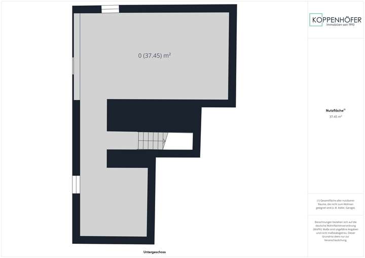Grundriss UG Haupthaus