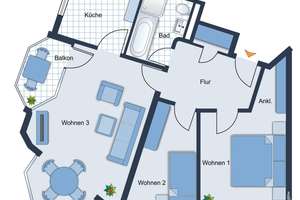 helle 3-Zimmer-Wohnung mit Westbalkon in zentrumsnaher Lage von Lahr – 77933 Lahr/Schwarzwald – Vorschaubild 14