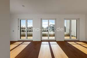 NEUBAU AM NOCKHERBERG: Wohnen auf höchstem Niveau! Erstklassiges 4-Zimmer-Penthouse m. 2 Terrassen – Regerstr. 36, 81541 Obere Au, München – Vorschaubild 5