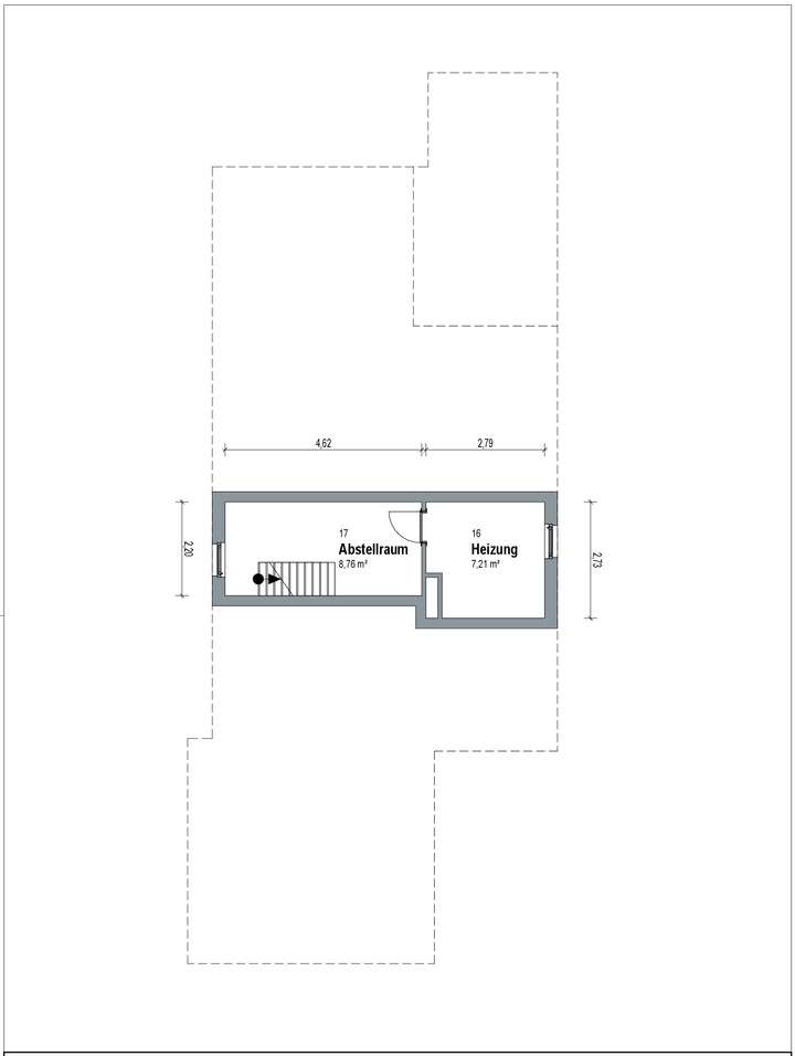 Grundriss Kellergeschoss