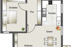EG-Wohnung mit Charme & sonniger Terrassenidylle!  – Die vollständige Adresse der Immobilie erhältst du vom Anbieter., 72768 Rommelsbach, Reutlingen – Vorschaubild 5