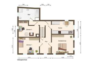 Charmantes Einfamilienhaus mit Nebengebäude und Potenzial in Oberlungwitz – Die vollständige Adresse der Immobilie erhältst du vom Anbieter., 9353 Oberlungwitz – Vorschaubild 15