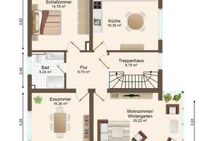 Ihr Wohnglück im Grünen - Zweifamilienhaus mit großem Grundstück, 2 Garagen & Apartment – Aschaffenburg (Kreis) – Vorschaubild 31