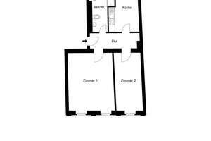 Klassische 2-Zimmer-Altbauwohnung mit großzügigem Wohnbereich und Dielenboden – Wrangelstraße 90, 10997 Kreuzberg, Berlin – Vorschaubild 8